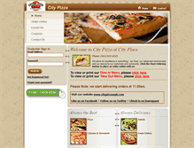 Tablet Screenshot of citypizza1.dineblast.com